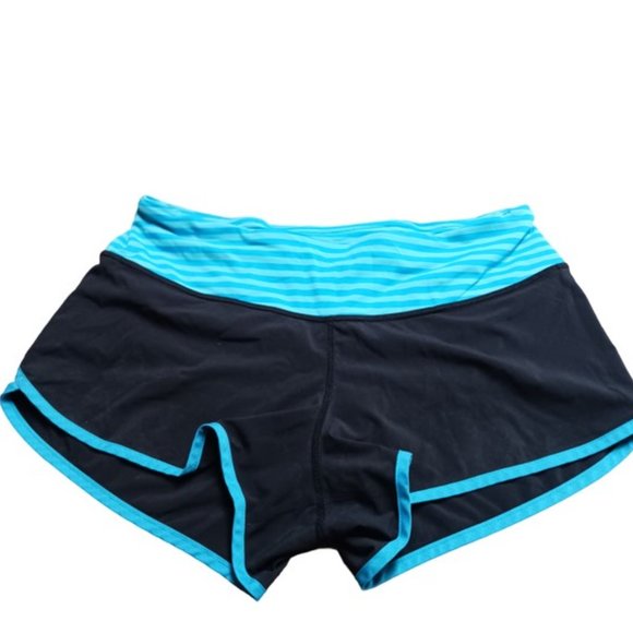 Lululemon Wet Dry Warm Speed Shorts.  Size 6 - Picture 2 of 7